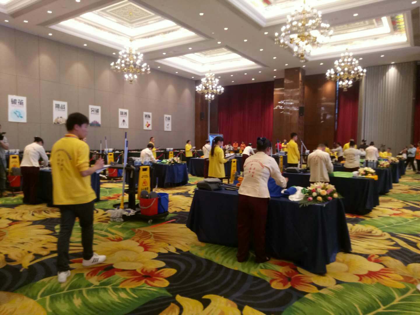 我司兩選手脫穎而出、順利進入福建省清洗保潔技能技能總決賽